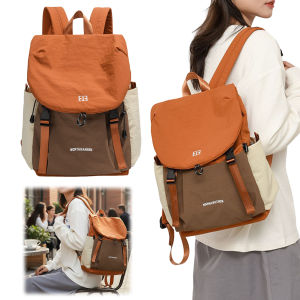 Mens Casual College Backpack with Durable Material and Colorful Design Multi-Use Travel Bag