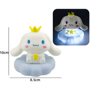 【Ready Stock】Sanrio Night Lights Kawaii 3D Sanrio Cloud Night Light Cinnamoroll Kuromi Melody Figure Cartoon LED Light Toy Kawaii Anime Bedside Lamp Cute Cinnamoroll My Melody Gifts 
