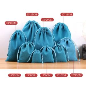 CAIP ถุงผ้ากำมะหยี่ ถุงผ้าหูรูด ถุงกำมะหยี่ หูรูด ใส่เครื่องประดับ ใส่ของชำร่วย ของขวัญ ของชำร่วย งานแต่ง งานมงคล พร้อมส่ง