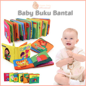 DreamBaby Buku bantal edukasi anak bayi/Mainan buat bayi/BABY CLOTH BOOK