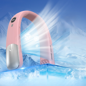 พัดลมใบพัด หัวคู่ พัดลมไฟฟ้า เร่งความเร็ว ลมหนาวปกคลุมทั่วร่างกาย ปริมาณอากาศอัจฉริยะ ยาวเป็นพิเศษ