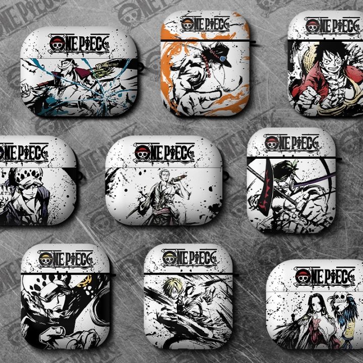 Onepiece AirPods Pro Case Cover Luffy Ace Sanji Zoro