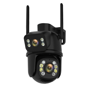 Rolte CCTV 8MP Kamera WiFi Luar Ruangan Kamera Dual Lensa Tahan Air IP PTZ Kamera Garansi 1 Tahun