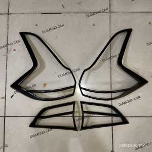 Garnis lampu belakang hitam doff Mitsubishi XPANDER