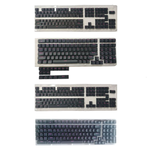 Black Knight Inspired 115Key PBT Keycap Set EDMs Height Keycap for Comfort Double Shot Injections for Most Keyboards