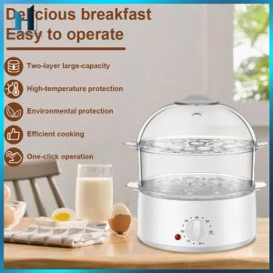 【Homelements】เครื่องต้มไข่ไฟฟ้าพร้อมระบบปิดอัตโนมัติ สำหรับใช้ในบ้านและห้องครัว