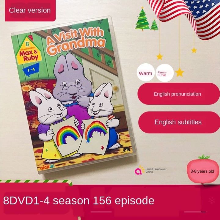 Max and Ruby rabbit Max and Ruby Animation DVD Season 1-4 English ...