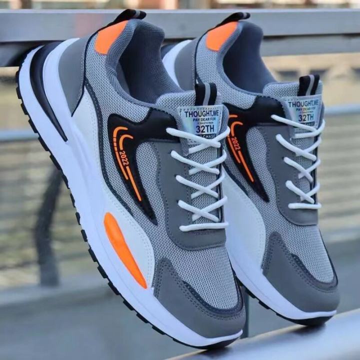 Men's Sneakers Sports Shoes Casual Running Shoes Soft Sole Breathable Dad  Shoes Korean Style Summer Comfort Lazada PH