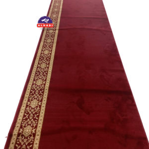 Alhadi Karpet Masjid MECGRA METERAN Ukuran 100 x 120cm Tebal 13mm Sajadah Mushola Turki