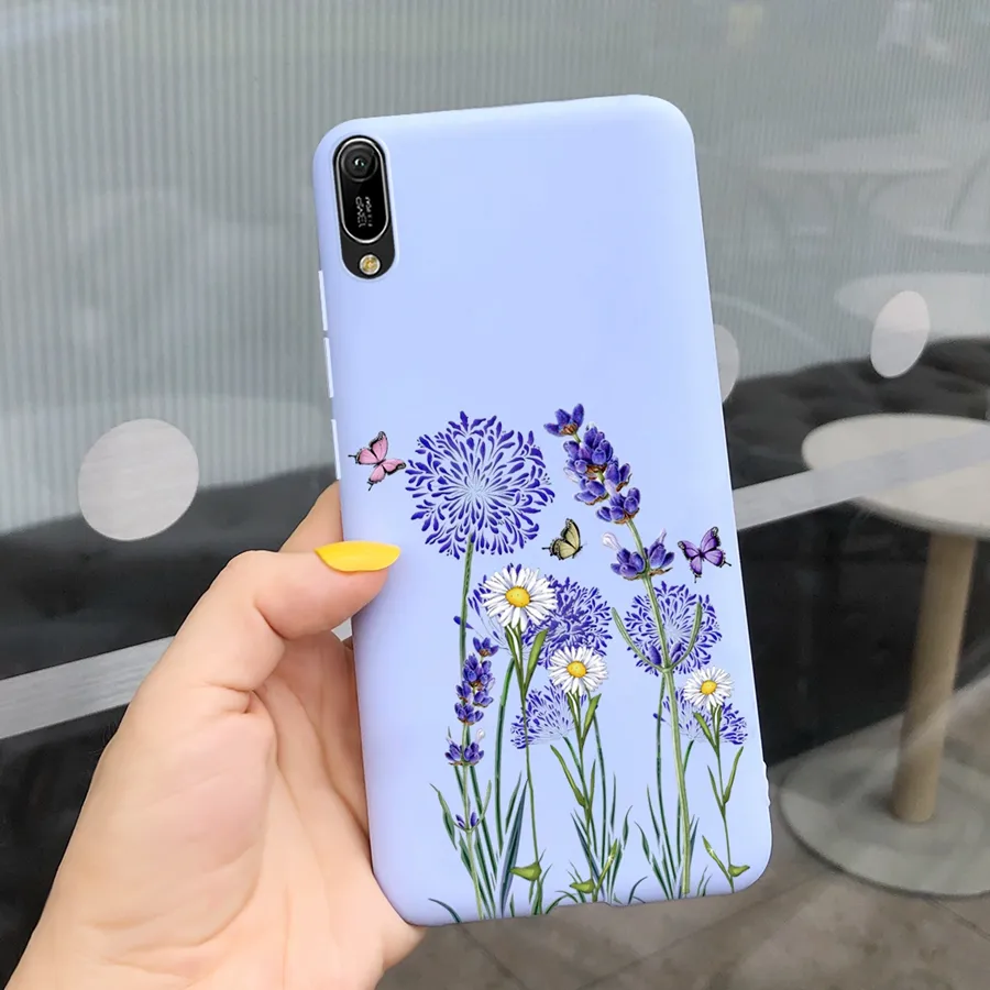 Cover Mixroom In TPU Morbido Per Huawei Y6 Pro 2019 - Fantasia Macarons Colorati - 5