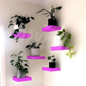 promo discount | Rak hambalan dinding melayang mini ukuran 20x10 cm variasi warna