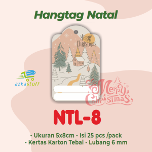 Hangtag Natal - Tag natal - tag christmas - hang tag natal