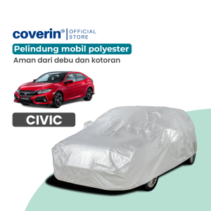 Sarung Mobil Civic type r FD hatcback lama baru estilo vtis wonder verio lx Cover Pelindung Bahan Polyester Tebal dan Tahan Panas