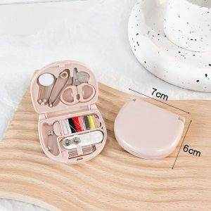 【1-3 Days Delivery】Nordic-style mini sewing kit portable small sewing pouch sewing tool set hotel supplies wholesale