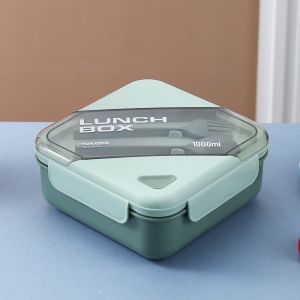 NEW LUNCH BOX YAKADA 2 SEKAT 1000 ML KOTAK MAKAN YAKADA 0340