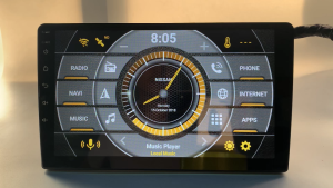 naviivgo 7inch 6+64GB 4+64GB android15 carplay android auto car android head unit car stereo wifi bluetooth rear view steering control touch screen Fm radio gps mirror link 2din A07