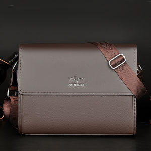 Junsen Kangaroo Summer South Korea Mens Shoulder Bag Briefcase Backpack Information Bag Korean Style Fashion Bags