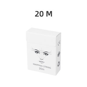 Mapping string 20 Brown eyebrow positioning line Ink-containing positioning mapping line Tattoo Ruler