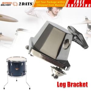 【7x5cm/2.76x1.97inch】Tom Mount Floor Tom Leg Bracket for Tom Drum Musical Instrument Parts Drum-Leg-Bracket