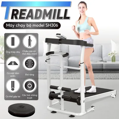 (ĐỦ LOẠI)BG - Máy chạy bộ điện máy chạy bộ cơ máy chạy bộ đế bằng đa năng nâng cấp mới rèn luyện sức khỏe tại nhà gọn gàng không tốn diện tích