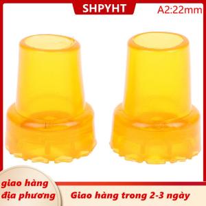[COD] SHPYHT Giao hàng địa phương 2 cái 19mm 22mm Antiskid cao su Nạng tip Pad bền cao su chống trượt nhiệm vụ nặng nề gậy thay thế cho đi bộ thanh Nạng cuối