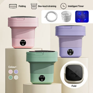 Portable Washing Machine Folding Washing Machine Underwear Special Washing Machine Can Be Timed