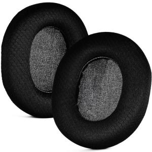 1 Pair Replacement Earpads Soft Sponge Ear Pad Comfortable Earmuffs for E900/E900 Professional Repair Accessory Black