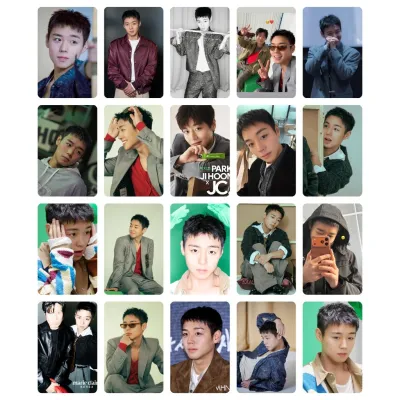 Lomo card PJH-E100 ảnh 1 mặt bo góc Park Jihoon - FB