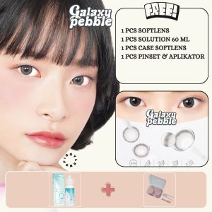 Bundle Penampilan Mata Warna-warni CTK - Softlens NMD dengan Kemasan Lengkap & Perlengkapan Pengganti Gratis - Diameter 13.5mm