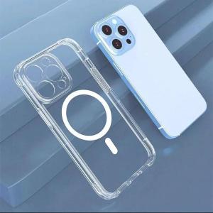 【Super low price】For Magsafe Original Transparent Silicone Case For iPhone 17 16 15 14 13 12 11 Pro Max Plus Phone Magnetic Wireless Charge Cover