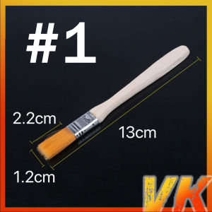 VK 1Pc Nylon Hair Painting Brush Oil Watercolor Water Powder Acrylic Clean Paint Brushes Stationary Art School Supplies