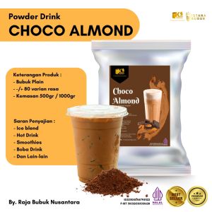 POWDER DRINK CHOCO ALMOND - Bubuk Minuman Rasa Coklat Kacang