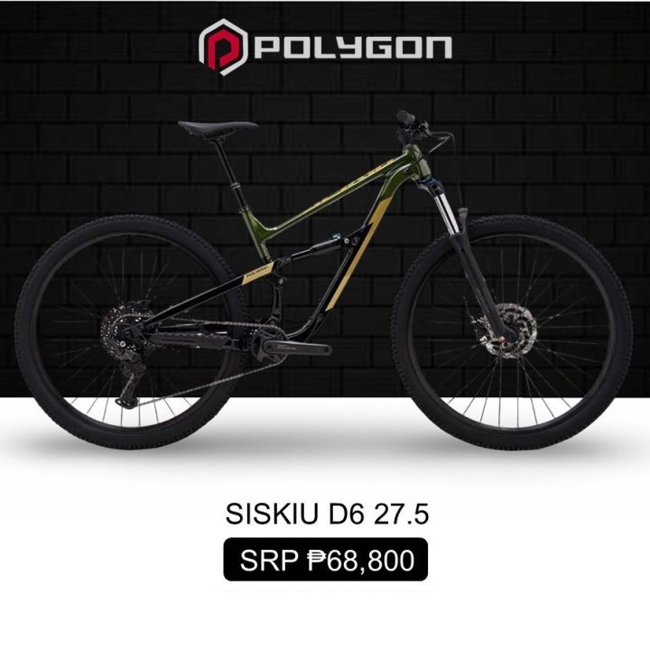Polygon Siskiu D6 XC/Trail Full Suspension Mountain Bike (100