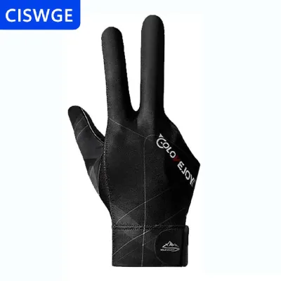 [COD] CISWGE Chuyên Nghiệp Găng Tay Bida Chống Trượt Sợi Đàn Hồi 3-Ngón Tay Snooker Găng Tay Găng Tay Cho Câu Lạc Bộ Và Nhà Hồ Bơi Chơi