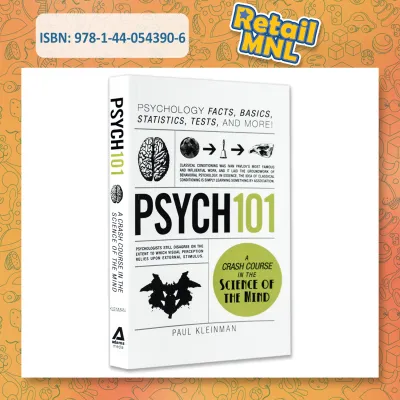 Retailmnl Psych 101 Psychology New English Physical Book by Paul Kleinman Limited Edition Authentic Book