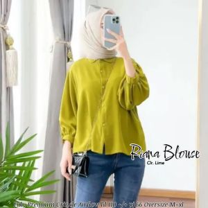 Blouse Wanita Polos Korean Style Riana Blouse