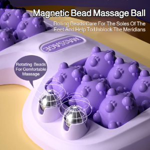 Cats Paw Magnetic Foot Massager Home foot massager four rows of rollers leg massager acupoints magnetic therapy foot health massager