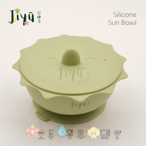 JIYU [JC-003] Sunshine Rainbow Bowl /  Mangkok Silicon Matahari BPA FREE