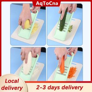 [COD] AqToCna Ship within 24 hours Vegetable Fruit Potato Mandolin Slicer Peeler Dicer Cutter Chopper Grater
