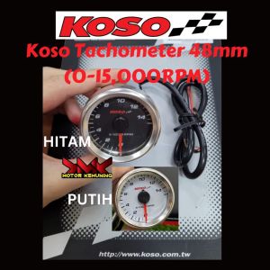 KOSO RPM METER KOSO TACHOMETER 48MM RPM METER 100% ORIGINAL LC 135LC LC135 LAGENDA