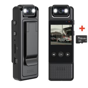 2024 New Mini Camera 1080P Portable Digital Video Recorder Worn Police Small Body Cam Night Vision DVR Miniature Camcorde