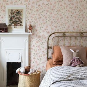 Cute Little Flower Wallpaper Peel and Stick Wallpaper Summer Flowers Wallpaper Contact Paper Stick on Wall/Cabinet Decor