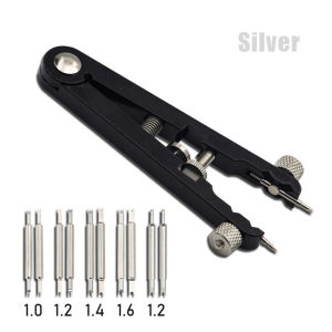 Watch Spring Bar Plier Tool Kit Spring Bar Tweezer Tool For Watch Wrist Bands Strap Removal Repair Fix Set Watch Pliers Watch Spring Bar Plier Tool Kit Tweezer Removal Strap With Screw Adjustment Length Size Replacement Repair
