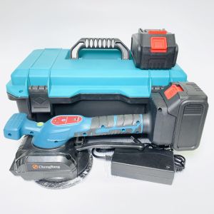 SV Máy rung ốp lát gạch men máy đầm rung dùng pin 18V - 21V (chung chân pin Makita) 5 cấp rung