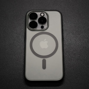 Sanptoch เคสโทรศัพท์กันกระแทกสำหรับไอโฟนสำหรับไอโฟน15 14 13 12 Pro Max ขอบซิลิโคนอ่อนนุ่มพร้อมฝาหลังแบบแข็งเคลือบด้านโปร่งแสงสำหรับ iPhone 15 Pro Max เคสกันกระแทกทหาร