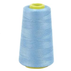 WAPKTY 3000 thước Chỉ may 402 Ống cuộn dây Màu đơn sắc Chỉ polyester  Chỉ may Máy may tay và máy may công nghiệp