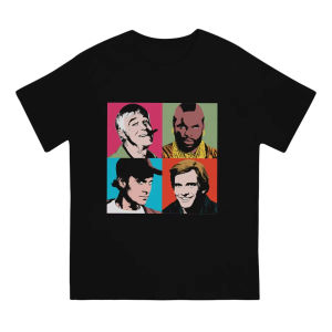 [Local Stock] HBESTY  The A-Team Newest TShirt for Men Mashup TV 80s Hanniba Round Collar Basic T Shirt Personalize Gift Clothes OutdoorWear