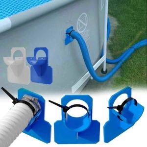 NALANILI Bền bỉ Giá đỡ ống nước bể bơi với dây buộc cáp Dễ dàng cài đặt Phụ Kiện Hồ Bơi Đường kính ống 30-38mm Giá đỡ ống dẫn nước hồ bơi dành cho bể bơi trên đất