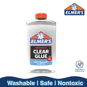 ELMERS CLEAR GLUE (946ml) - Kid Friendly Non Toxic Toys and Filled with Fun