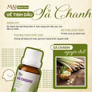 Tinh Dầu Xông Thơm Phòng TINHDAUSACHANH 10ml Tinh Dầu Đuổi Muỗi Massage Nguyên Liệu Làm Nến Thơm